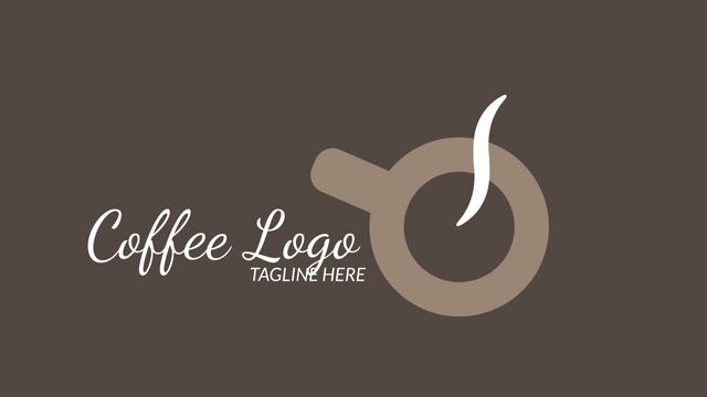 Minimalist Coffee Cup Logo Design for Branding - Download Free Stock Templates Pikwizard.com