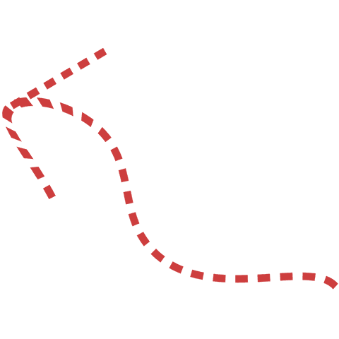 red curved arrow with transparent background vector illustration - Download Free Stock Videos Pikwizard.com
