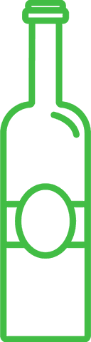 transparent green bottle icon illustration - Download Free Stock Videos Pikwizard.com
