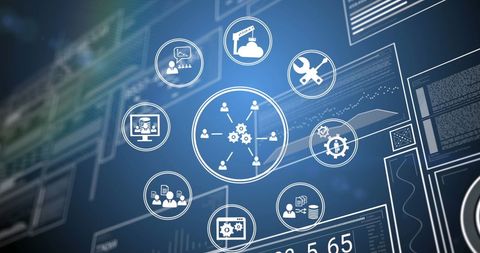 Digital Interface Technology and Data Visualization - Download Free Stock Images Pikwizard.com
