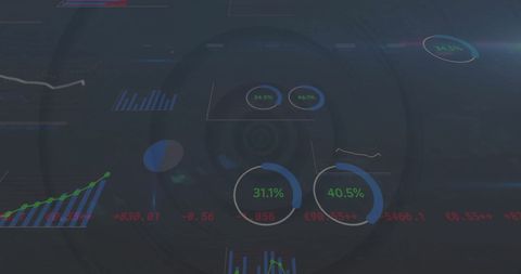 Abstract Financial Data Analytics Visualization - Download Free Stock Images Pikwizard.com