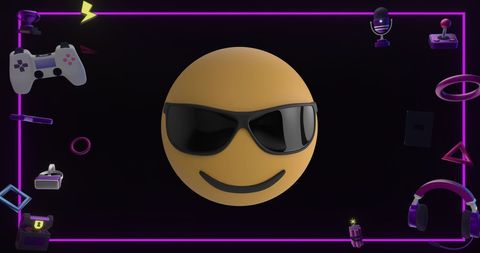 Retro gaming embek set corpuscular banner