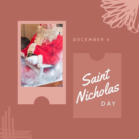 Santa Claus Celebration for Saint Nicholas Day December 6 - Download Free Stock Templates Pikwizard.com