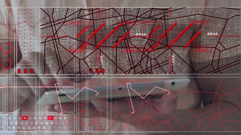 Digital Interface Display over Tablet for Data Processing