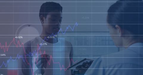 analyzing financial data concepts with business team in office - Download Free Stock Images Pikwizard.com
