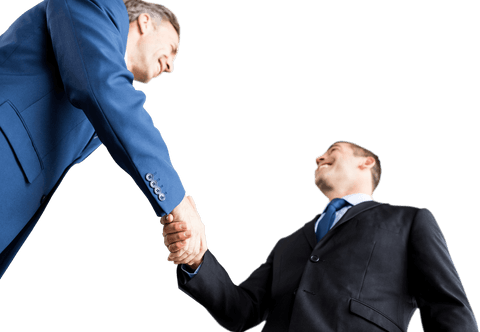 transparent low angle handshake between businessmen - Download Free Stock Videos Pikwizard.com