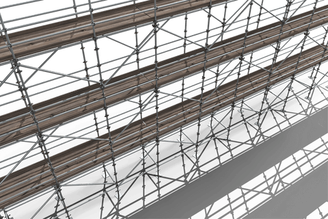 transparent 3d rendering of metal scaffolding structure - Download Free Stock Videos Pikwizard.com