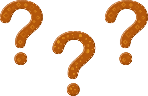 transparent close-up of cookie style question mark vector design - Download Free Stock Videos Pikwizard.com