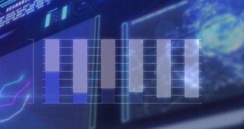 Digital Data Interfaces and Statistics Visualization - Download Free Stock Images Pikwizard.com