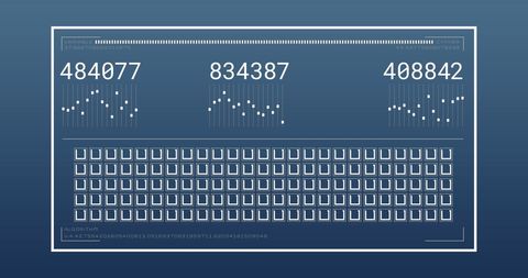 Digital Data Processing Display for Global Business - Download Free Stock Images Pikwizard.com
