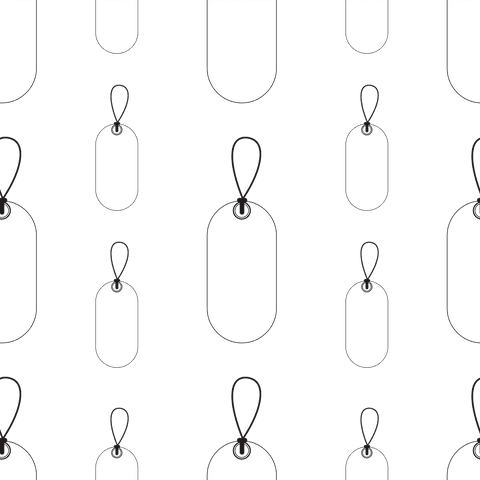 transparent geometric pattern with white tags and loops - Download Free Stock Videos Pikwizard.com
