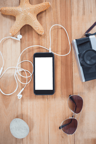 Transparent Summer Vibes with Beach Accessories