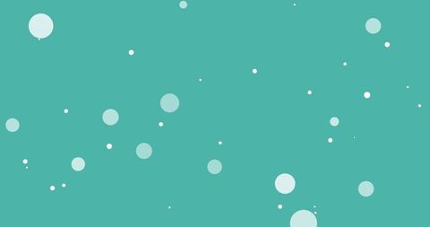 Floating White Dots on Turquoise Background for Graphic Design - Download Free Stock Images Pikwizard.com