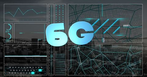 futuristic 6g network data interface and digital connectivity - Download Free Stock Images Pikwizard.com