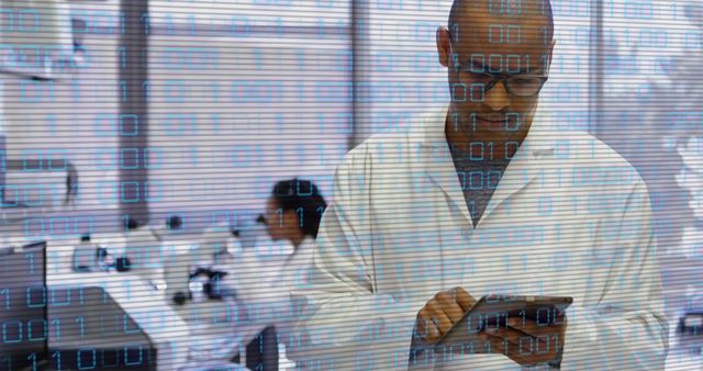 Scientist Analyzing Data on Digital Tablet in Laboratory - Download Free Stock Images Pikwizard.com