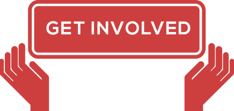 Transparent Red Banner Illustration with Get Involved Text - Download Free Stock Videos Pikwizard.com