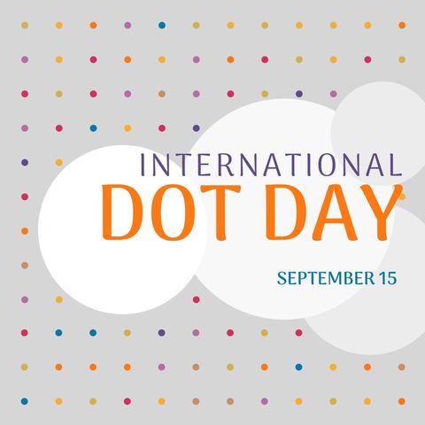 International Dot Day Celebration Concept with Colorful Dots - Download Free Stock Templates Pikwizard.com