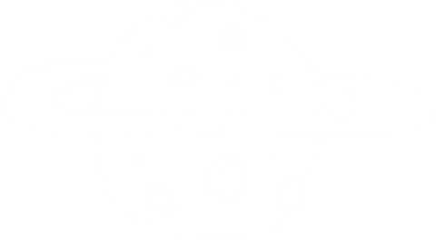 hand-drawn white ringed planet on transparent background - Download Free Stock Videos Pikwizard.com