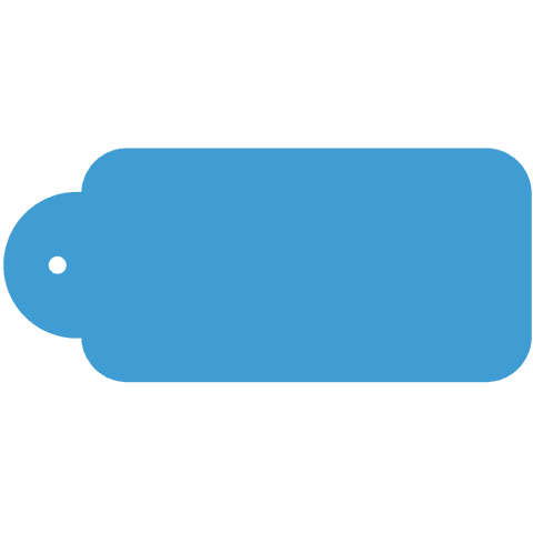 Blue Tag with Copy Space on Transparent Background for Isolated Design Use - Download Free Stock Videos Pikwizard.com