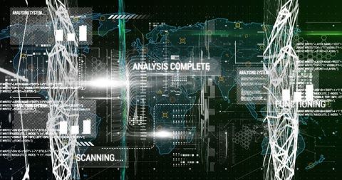 Futuristic Data Visualization with Holographic Technology Interface - Download Free Stock Images Pikwizard.com
