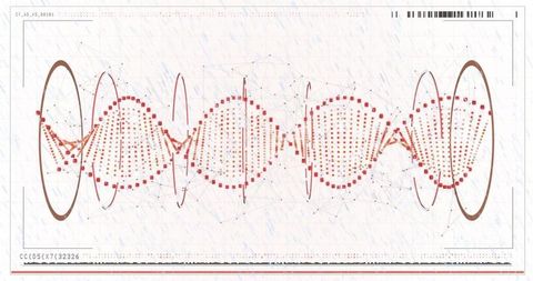 Abstract Data Network with Red Nodes and Brown Rings - Download Free Stock Images Pikwizard.com