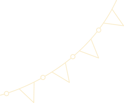 minimalistic bunting garland transparent background for elegant celebrations - Download Free Stock Videos Pikwizard.com