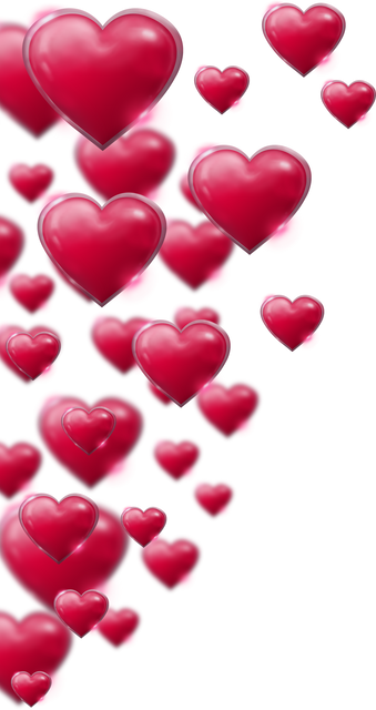 Floating Red Hearts on Transparent Background for Love Symbol Concepts - Download Free Stock Videos Pikwizard.com