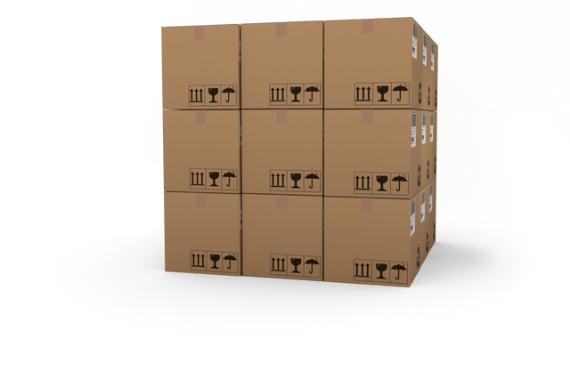 Transparent Stack of Cardboard Boxes for Shipping Logistics - Download Free Stock Videos Pikwizard.com