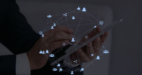 Global Network Connectivity with Digital Tablet