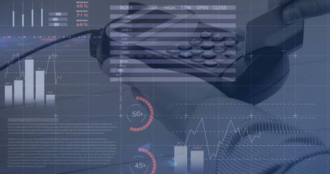 Digital Financial Analysis on Smart Device with Renewable Energy Context - Download Free Stock Images Pikwizard.com