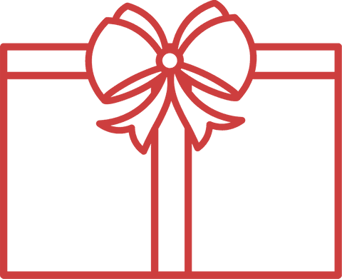 red gift box with bow on transparent background illumines surprise - Download Free Stock Videos Pikwizard.com
