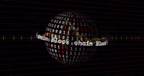 Digital Globe with Binary Code for Technology and Innovation Themes - Download Free Stock Images Pikwizard.com
