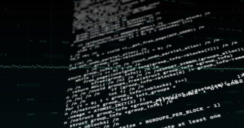 Emerging Codes with Digital Waveform in Financial Technologies - Download Free Stock Images Pikwizard.com