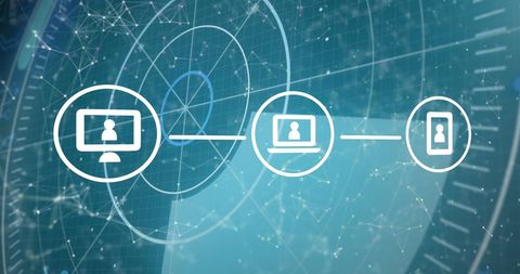 Digital Networking and Data Transfer Concept - Download Free Stock Images Pikwizard.com