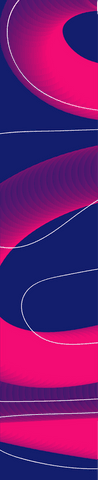 abstract gradient ribbons with white lines on transparent background - Download Free Stock Videos Pikwizard.com