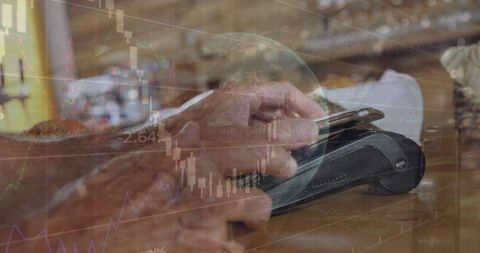 Financial Data Overlaid on Mobile Payment Interaction