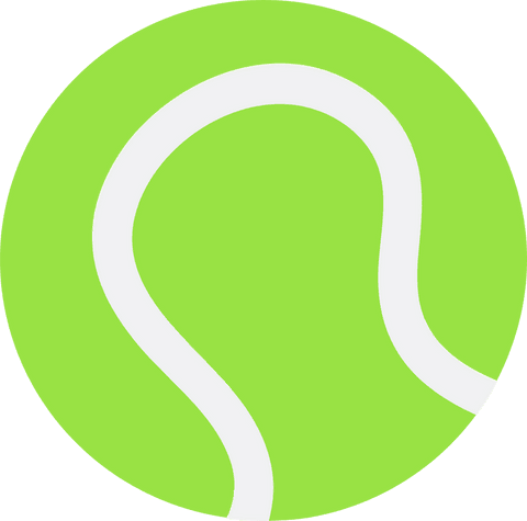 Modern lime green sphere with transparent background