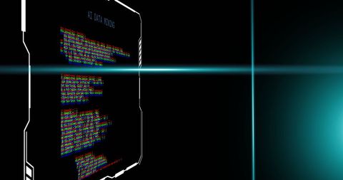 Futuristic Interfaces with Digital Data Code Streams - Download Free Stock Images Pikwizard.com