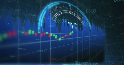 digital display of yen currency with market trader graph - Download Free Stock Images Pikwizard.com