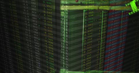 Digital Data Processing Over Inflation Conceptual Background - Download Free Stock Images Pikwizard.com
