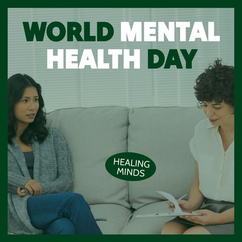 world mental health day awareness with therapy session - Download Free Stock Templates Pikwizard.com