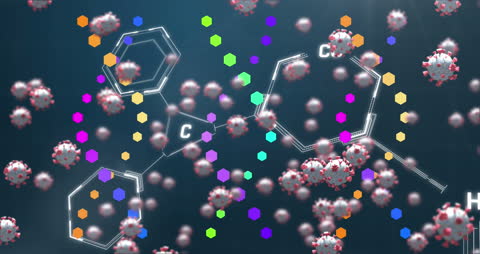 Abstract Representation of Science and Medicine Network Connections