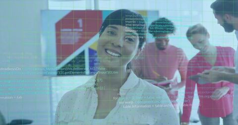 Multiracial Team Collaborating in Data-Driven Office Environment - Download Free Stock Images Pikwizard.com