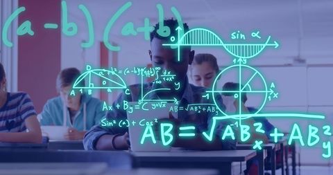 Diverse Students Engaging in Advanced Mathematics - Download Free Stock Images Pikwizard.com