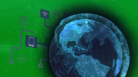 Digital Networking Connections and Globally Linked Technology