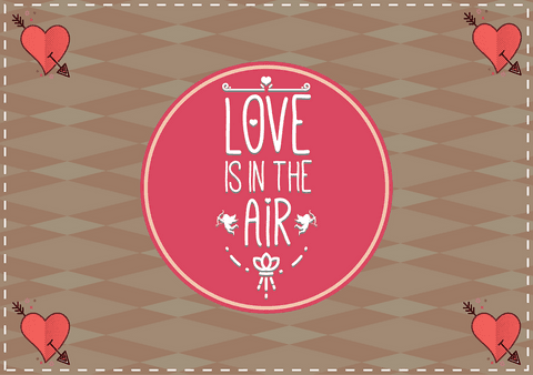 Love Is in the Air Transparent Artistic Text Design - Download Free Stock Videos Pikwizard.com