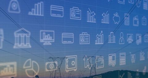 Innovative financial technology on high voltage electrical grid