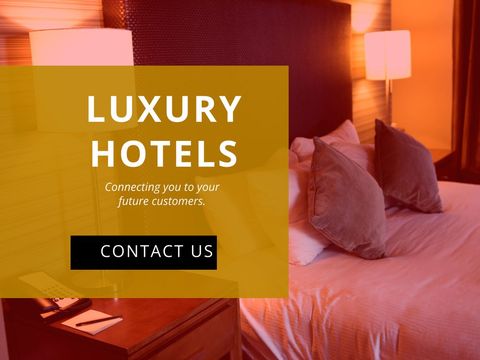 luxury hotel room in warm ambiance promoting exclusivity - Download Free Stock Templates Pikwizard.com
