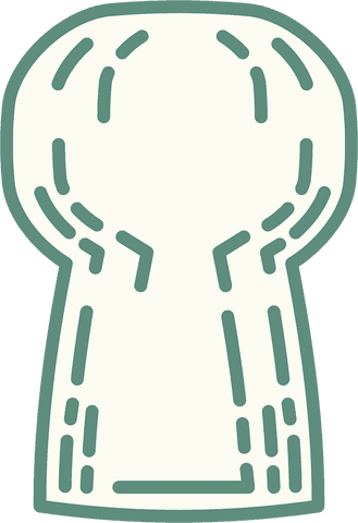 white green keyhole vector on transparent background for security design - Download Free Stock Videos Pikwizard.com