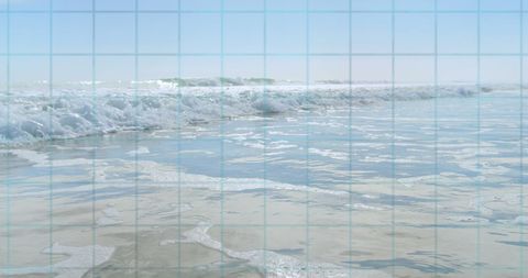 Digital Interface Scanning Sea with 6G and Stock Market Concepts